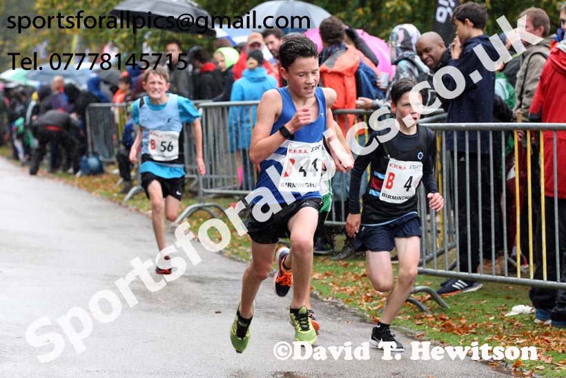 Boys under-13s 3 Stage Relay, 2018 ERRA 6 and 4 Stage and Youngsters Relays, Sutton Park, Sutton Coldfield, Birmingham. Photo:  David T. Hewitson/Sports for All Pics